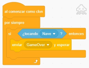 Programacion Scratch - Space Invaders