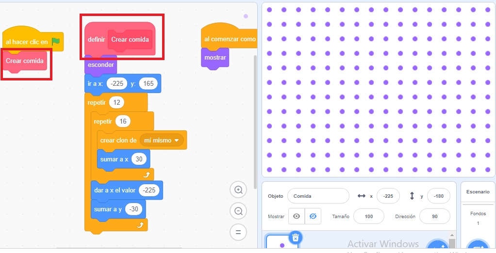 Programacion Scratch - Pacman